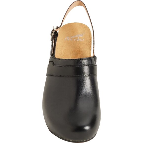 NEW  Dansko Tammy Clogs - Leather For Women in black 7255s3 - Picture 5 of 8